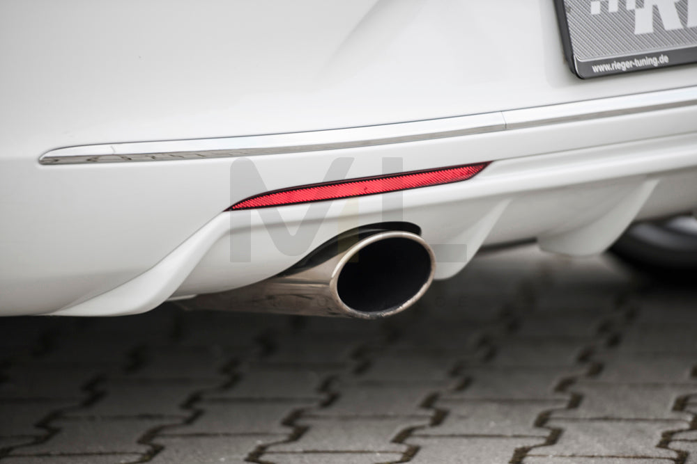 Rieger 00051325 Opel Astra J Rear Diffuser 2 | ML Performance EU Car Parts