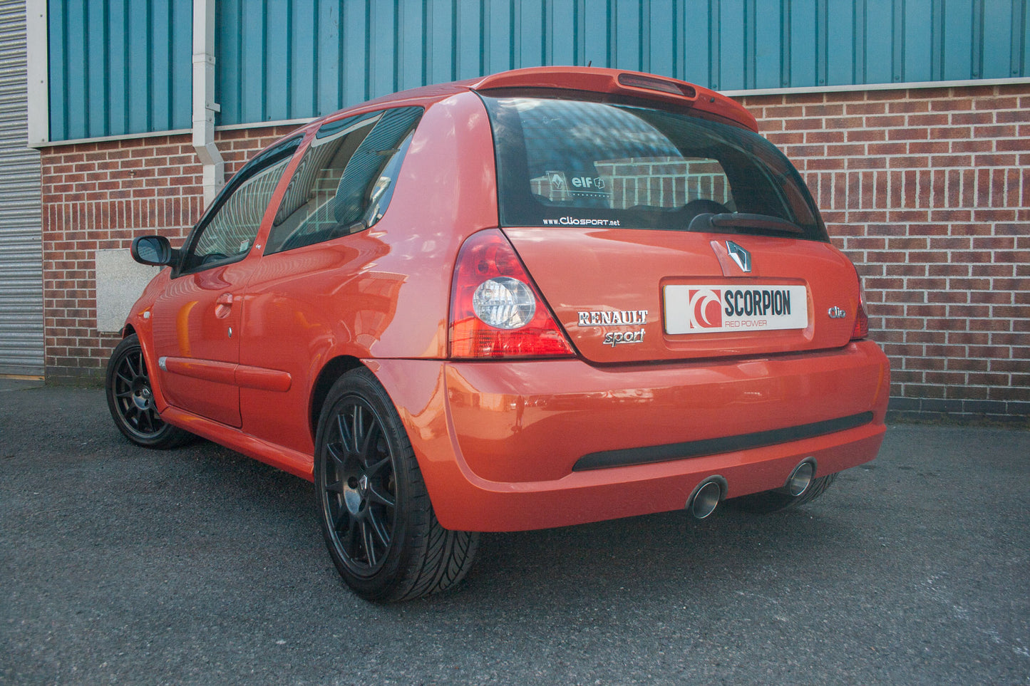 Scorpion SRNS019D Renault Clio MK2 Non-Resonated Cat-Back System  | ML Performance EU EU