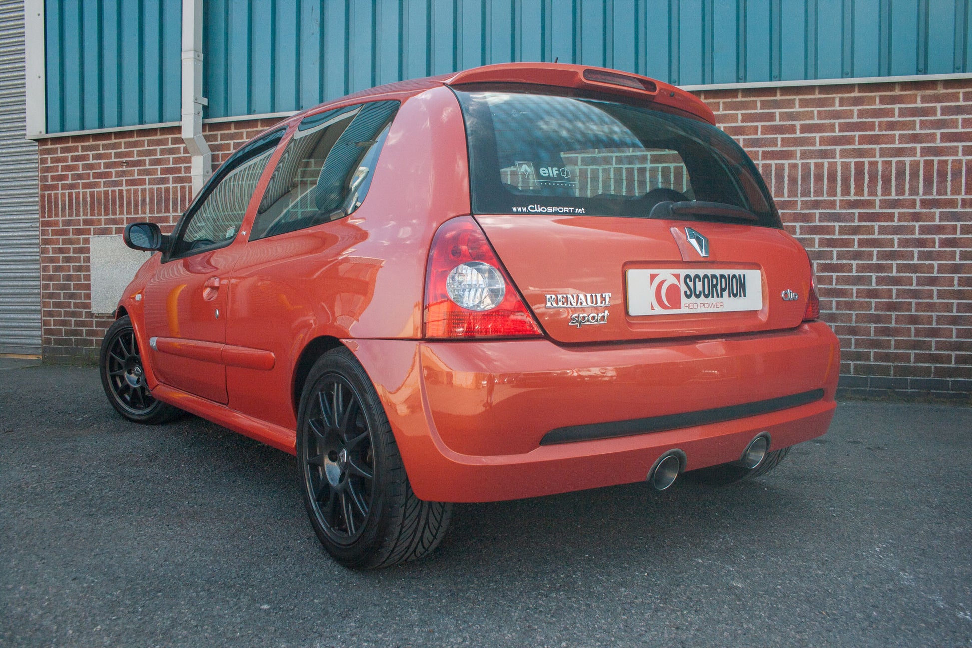 Scorpion SRNS019D Renault Clio MK2 Non-Resonated Cat-Back System  | ML Performance EU EU