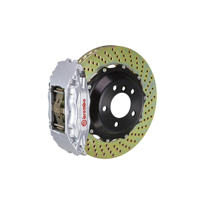 Brembo 2H1.8003A Cadillac Chevrolet GMC Rear GT 4-Pistons Drilled 2-piece Big Brake Kit 355x32mm (Inc. Escalade, Avalanche, Sierra, Yukon)