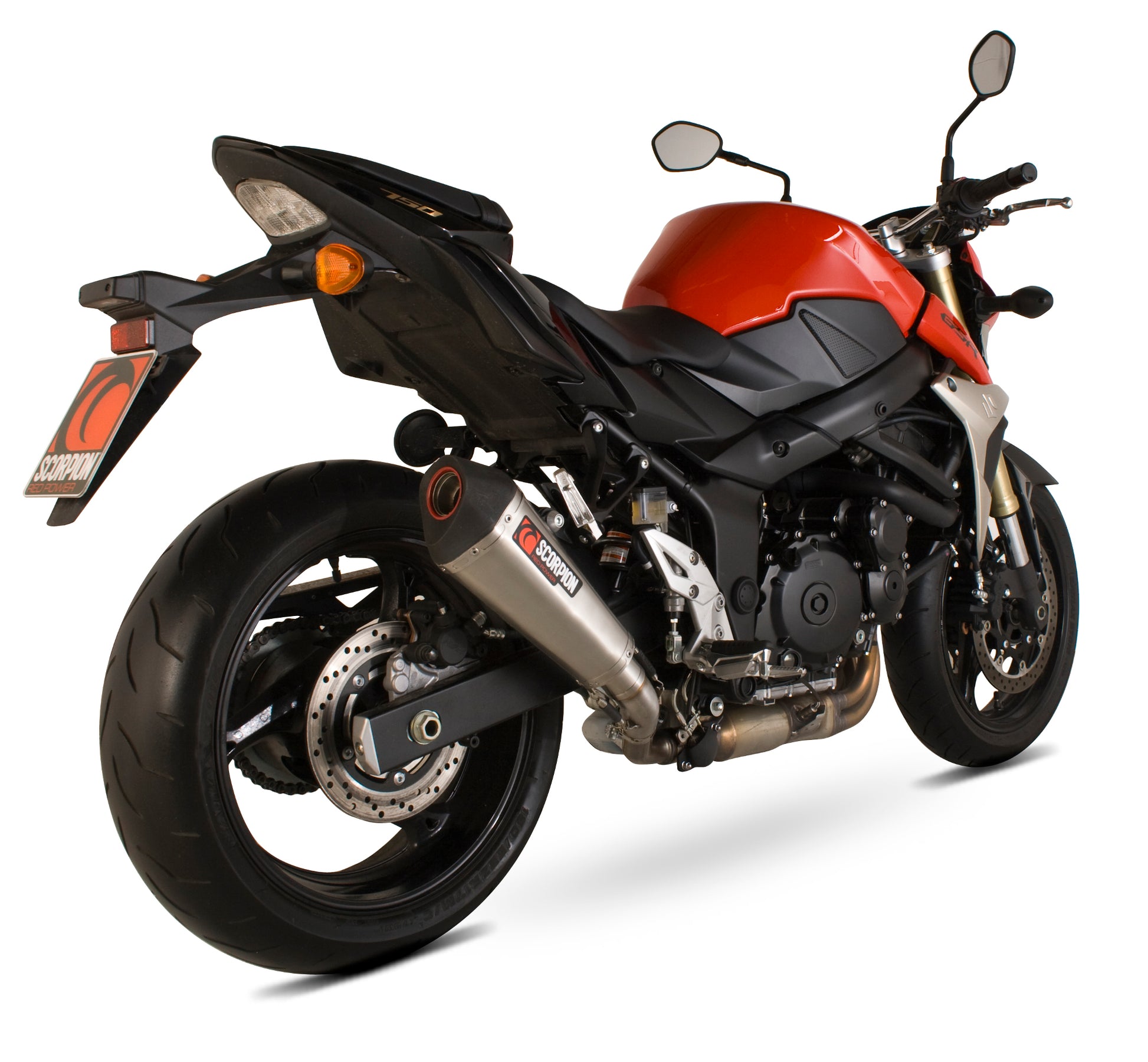 Scorpion RSI110SEO Suzuki GSR750 Serket Taper Slip-On - Brushed Stainless Steel Sleeve | ML Performance EU EU