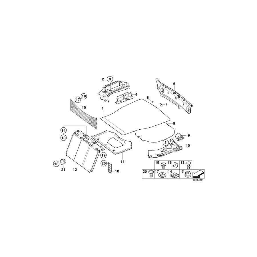 Genuine BMW 51478251272 E65 E66 Front Trunk Mat Base (Inc. 745d, 740i & 740d) | ML Performance EU