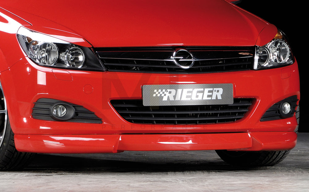 Rieger 00051230 Opel Astra H Front Splitter (GTC & Twin-Top) 1 | ML Performance EU Car Parts