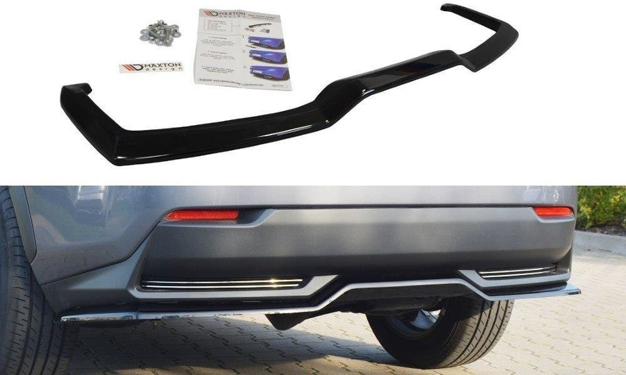 Maxton Design LE-NX-1-H-RD1T Central Rear Splitter (without vertical bars) Lexus NX MK1 H | ML Performance UK Car Parts