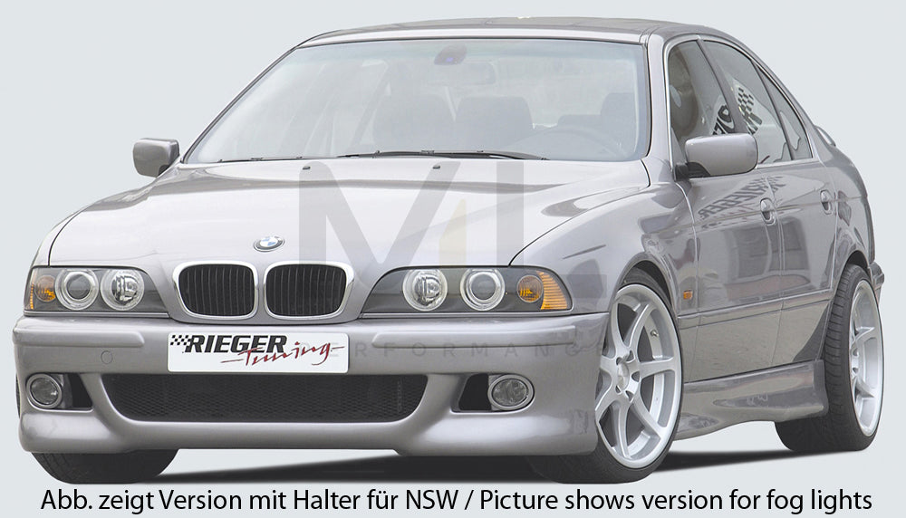 Rieger 00053122 BMW 5 Series E39 Front Bumper 2 | ML Performance EU Car Parts
