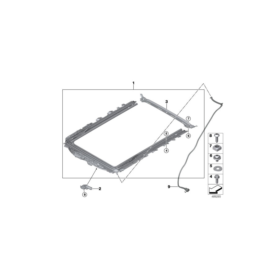 Genuine BMW 54107488437 G32 Cross Member (Inc. 630iX, 620d & 640dX) | ML Performance EU Car Parts