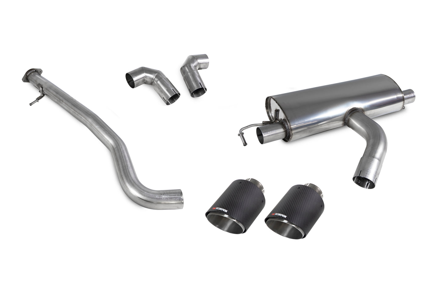 Scorpion STYS009CF Toyota GR Yaris Non-Resonated Gpf Back System | ML Performance EU EU