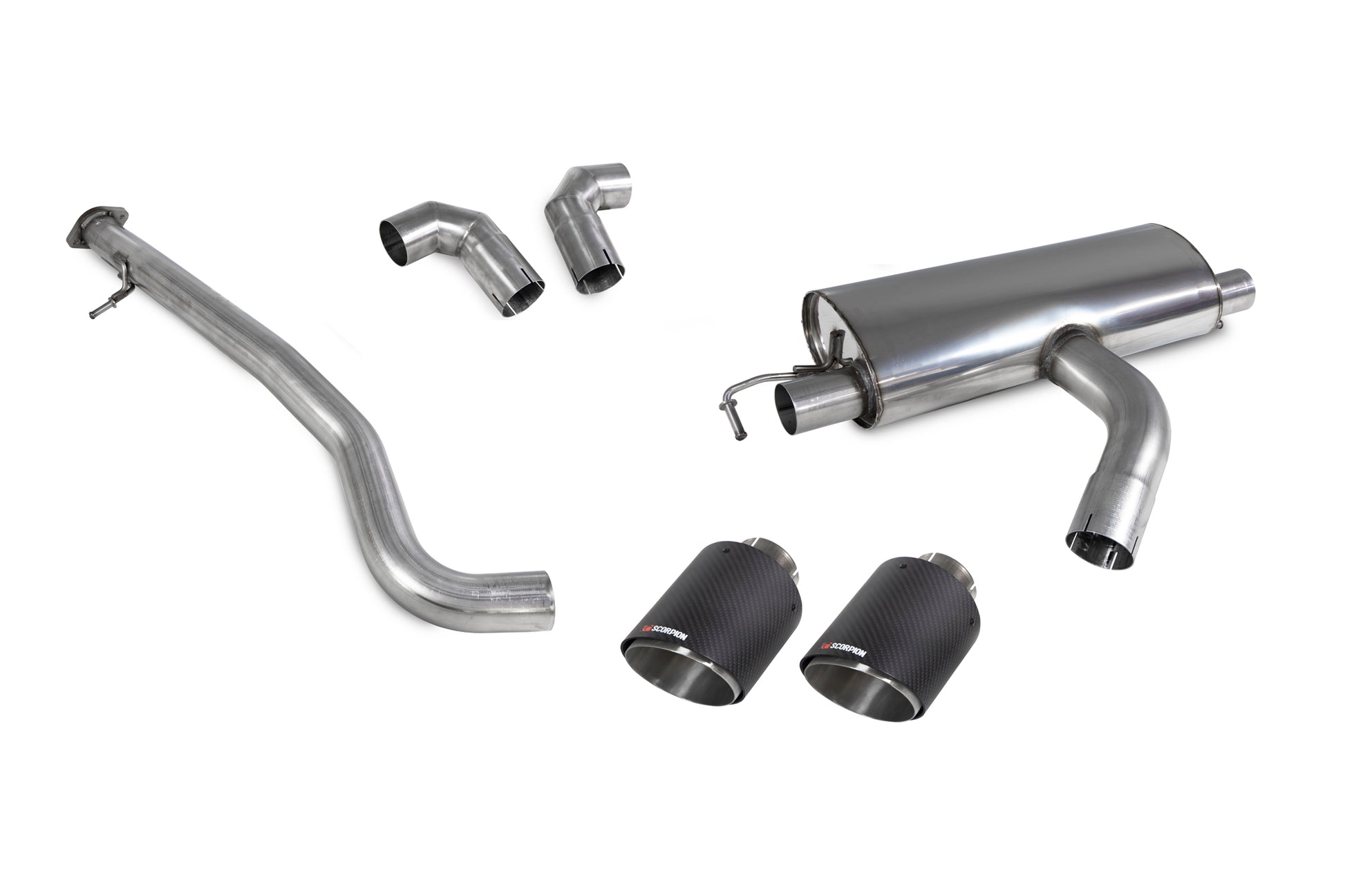 Scorpion STYS009CF Toyota GR Yaris Non-Resonated Gpf Back System | ML Performance EU EU