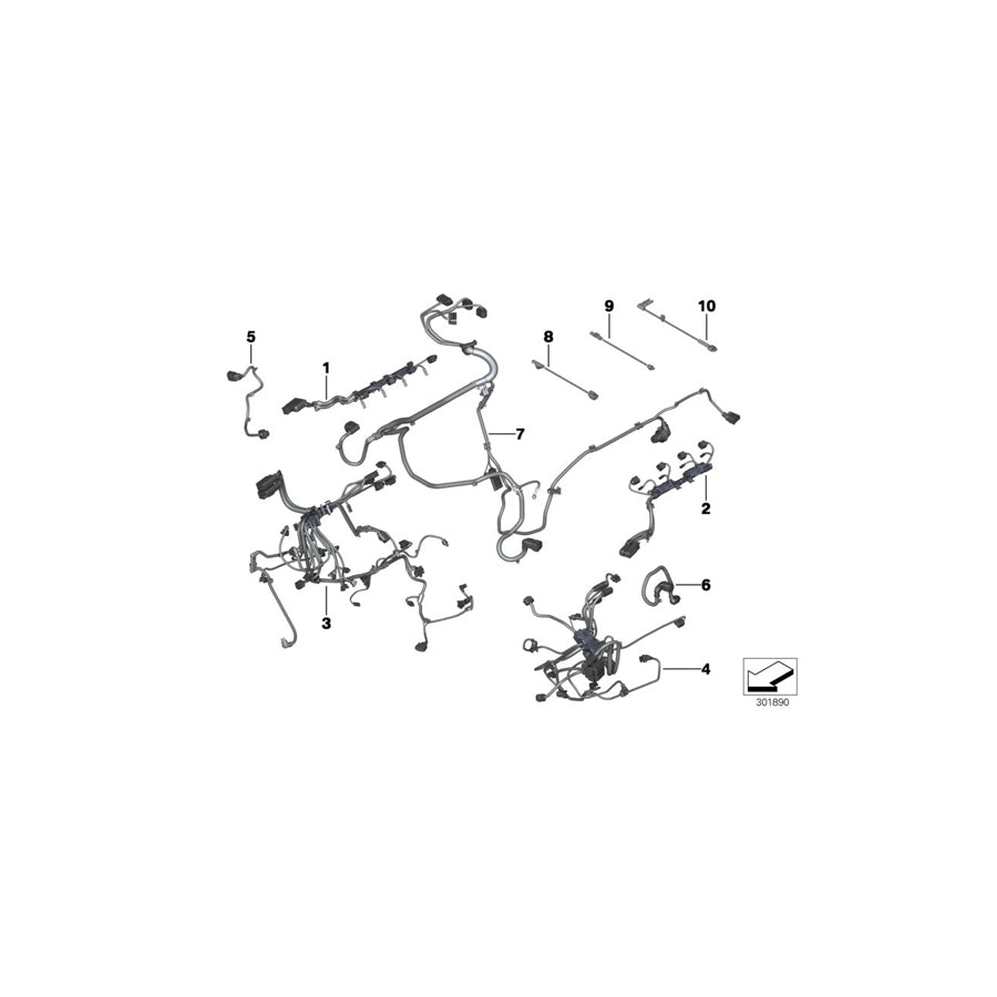 Genuine BMW 12517633479 F13 F01 F11 Adapter Cable, Oil-Temperature Sensor (Inc. 550iX 4.4, 650iX 4.4 & Alpina B7X) | ML Performance EU