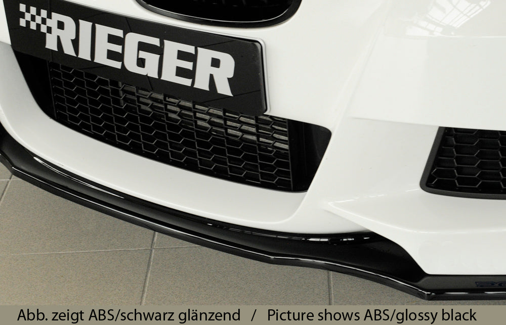 Rieger 00035050 BMW F20 F21 Front Splitter 3 |ML Performance EU Car Parts