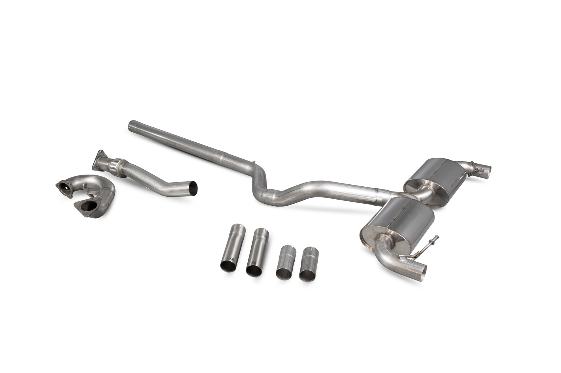 Scorpion SRNCS030SYS Renault Clio MK3 Turbo-Back Non-Res De-Cat System | ML Performance EU EU