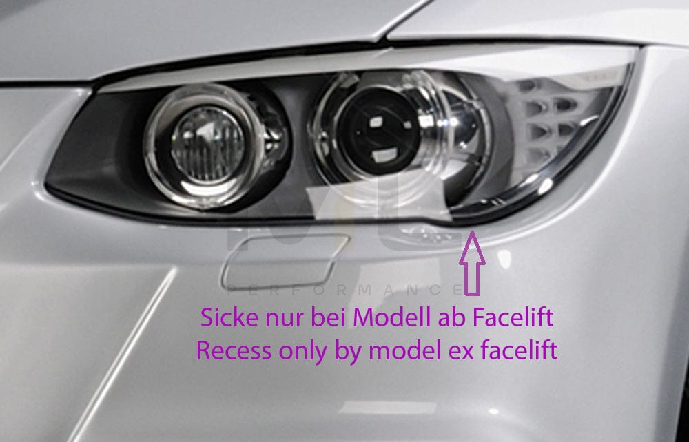 Rieger 00053441 BMW 3 Series E92 E93 Front Bumper 8 | ML Performance EU Car Parts