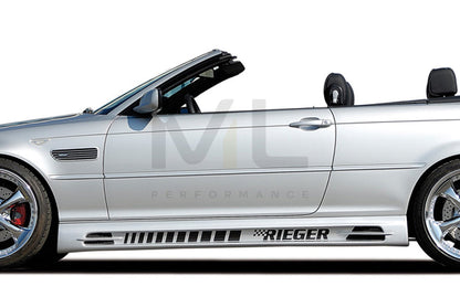 Rieger 00050206 BMW 3 Series E46 Side Skirt (Inc. M3) 1 | ML Performance EU Car Parts