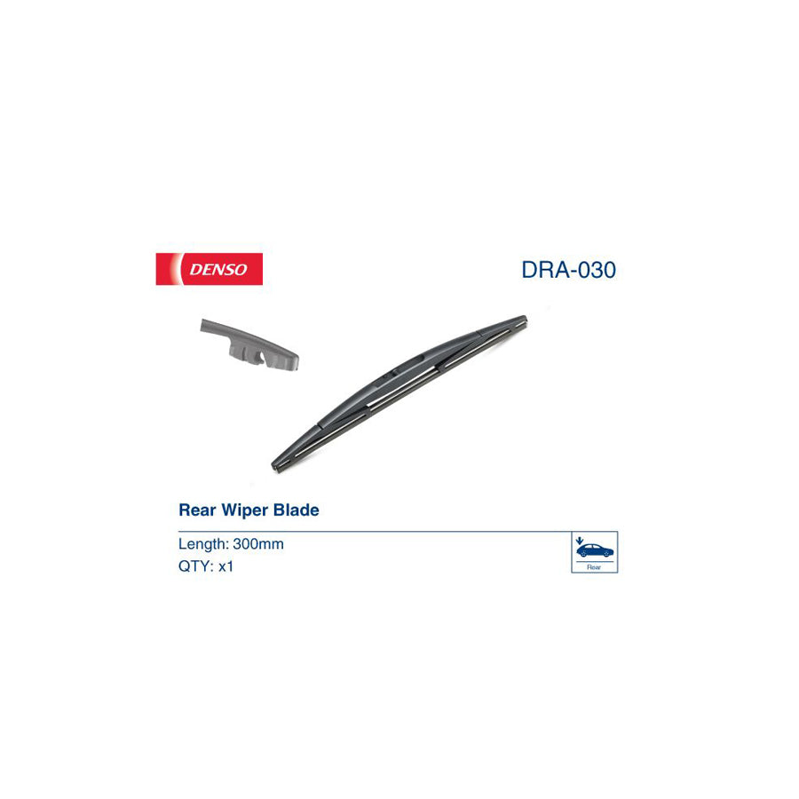 Denso Rear Dra-030 Wiper Blade | ML Performance EU Car Parts