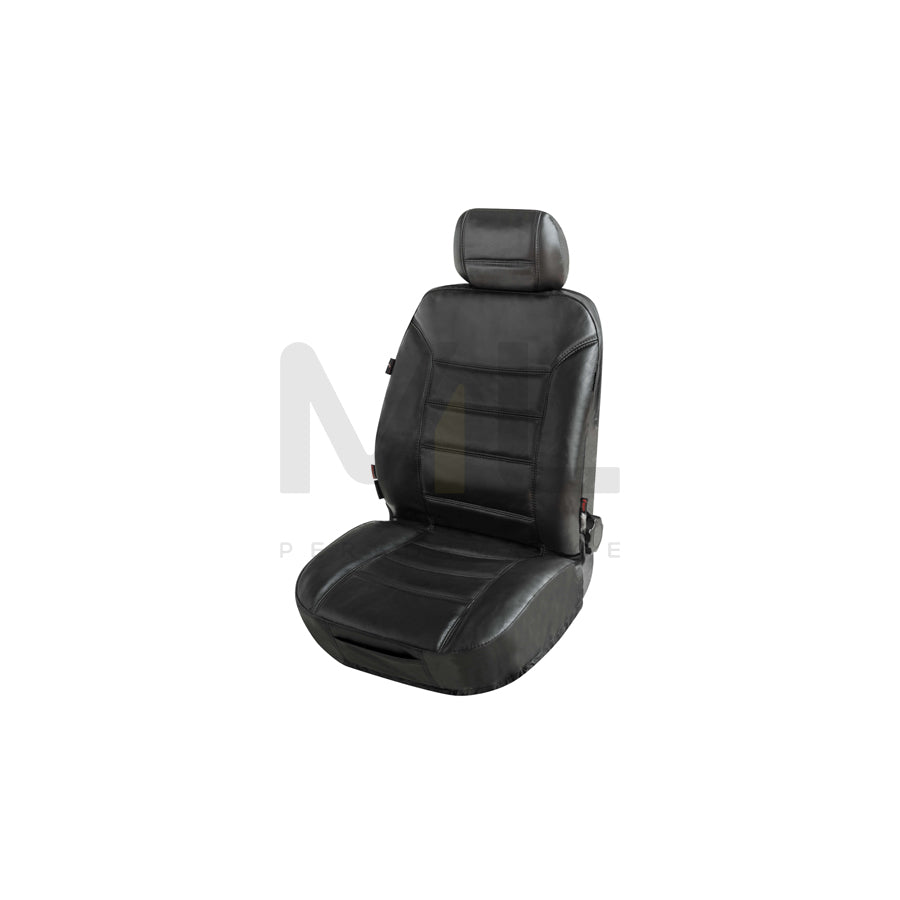 WALSER Billy 19635 Car seat cover Black, Leather, Front | ML Performance Car Parts