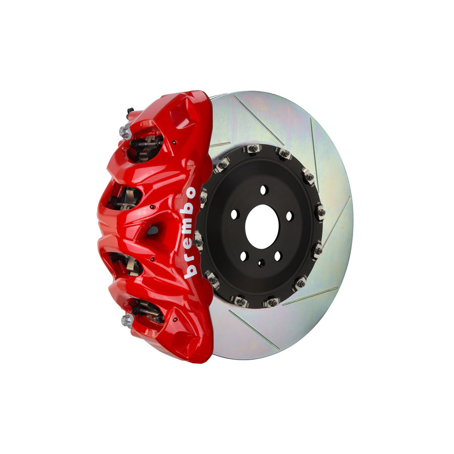 Brembo 1Q2.9602A Cadillac Chevrolet GMC Front GT 8-Pistons Slotted 2-piece Big Brake Kit 412x38mm (Inc. Escalade, Avalanche, Sierra, Yukon)