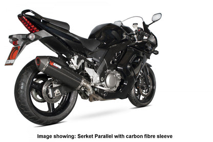 Scorpion RSI84TEO Suzuki SV650 Serket Parallel Slip-On - Titanium Sleeve | ML Performance EU EU