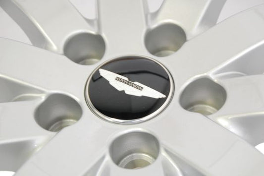 Aston Martin HY53-1A096-EA Wheel Centre Badge (Black-Black Inlay) | ML Performance EU Car Parts