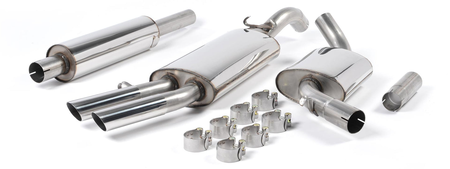 MillTek MCXVW202 Volkswagen Golf Front Pipe-back