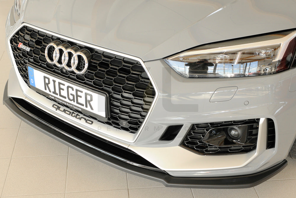 Rieger 00055484 Audi B9 F5 RS5 Front Splitter 2 | ML Performance EU Car Parts