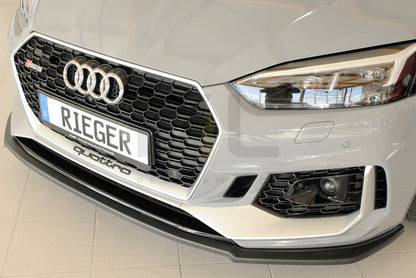 Rieger 00055484 Audi B9 F5 RS5 Front Splitter 2 | ML Performance EU Car Parts