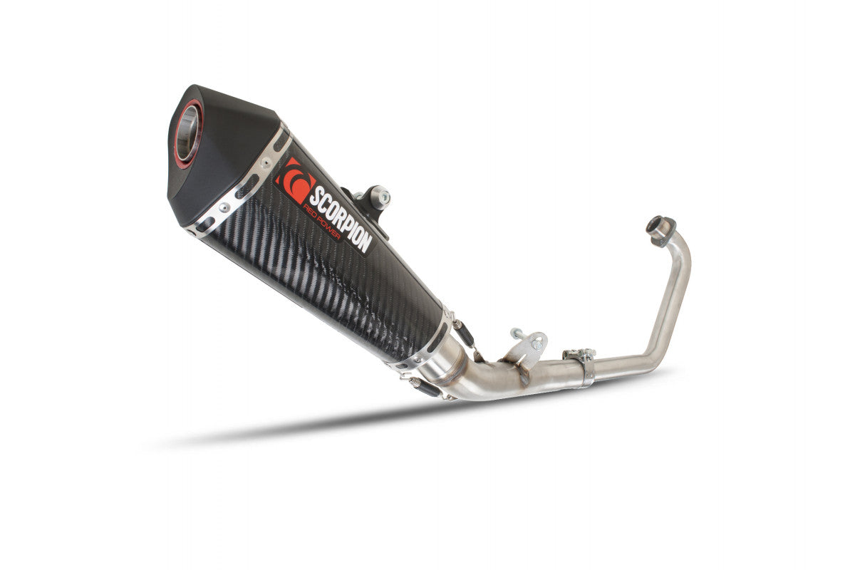 Scorpion RHA151CEO Honda CBR125 R Serket Taper Full System - Carbon Fibre Sleeve | ML Performance EU EU