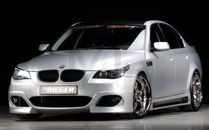 Rieger 00053611 BMW 5 Series E60 E61 Front Bumper 6 | ML Performance EU Car Parts