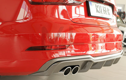 Rieger 00099614 Audi 8V A3 Rear Diffuser 4 | ML Performance EU Car Parts