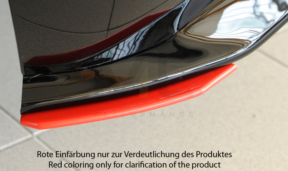 Rieger 00059591 VW Mk7 Golf GTI Rear Side Splitter 4 | ML Performance EU Car Parts