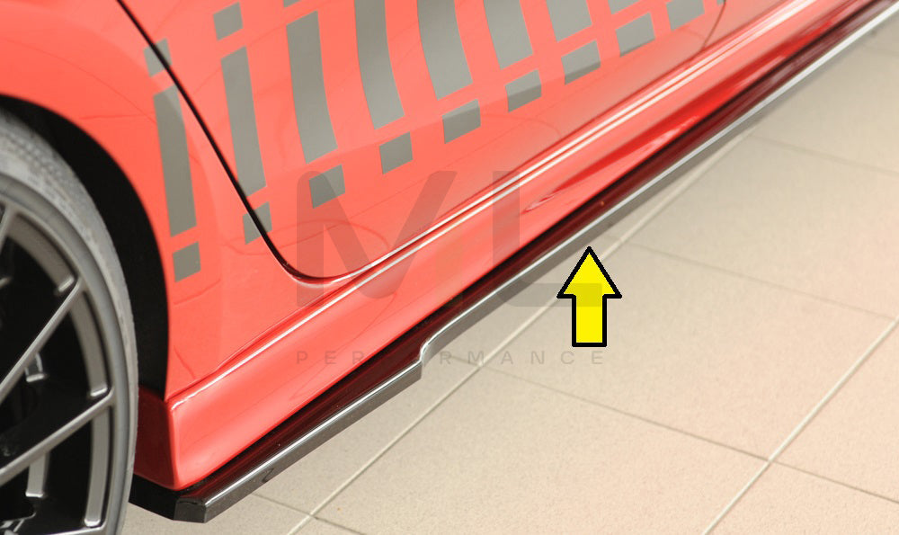 Rieger 00088222 SEAT Leon KL Side Skirt Splitter 1 | ML Performance EU Car Parts