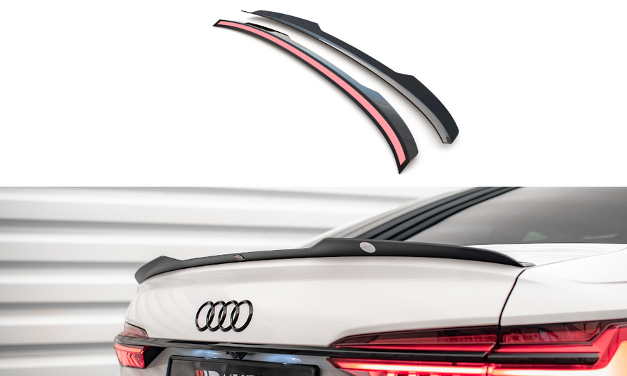 Maxton Design AU-A6-C8-CAP1T Spoiler Cap Audi A6 Sedan C8 | ML Performance UK Car Parts