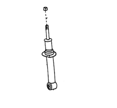 Genuine Lexus 48510-80423 SC430 Front Shock Absorber