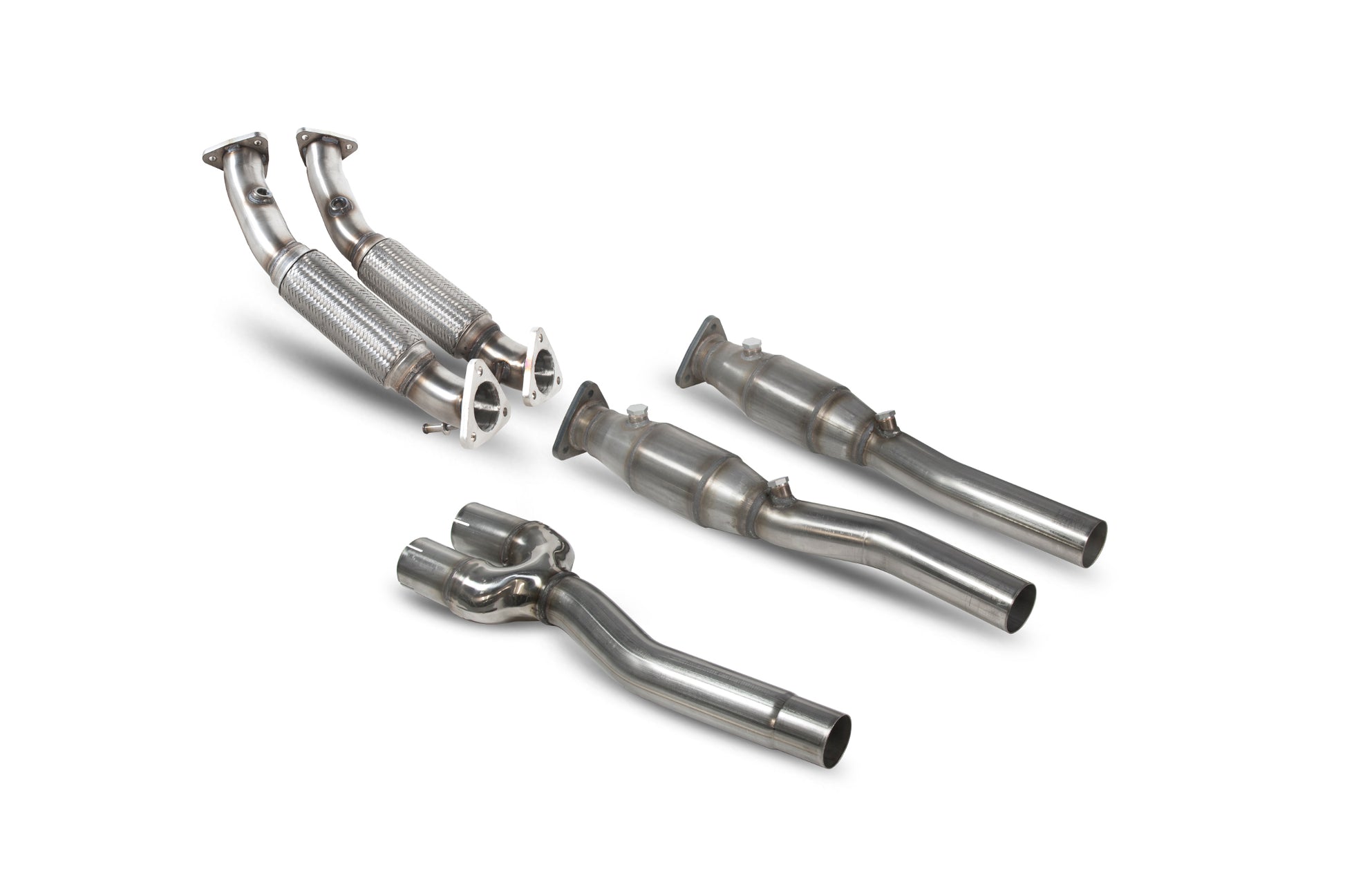 Scorpion SVWX039 VW Golf MK5 R32  Twin High Flow Sports Catalyst  | ML Performance EU EU