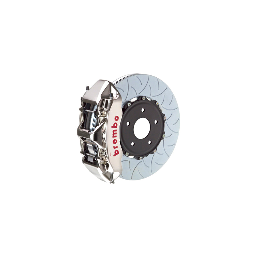 Brembo 1N3.8012AR Subaru Front GT-R 6-Pistons Slotted Type-3 2-piece Big Brake Kit 350x34mm (Inc. Impreza, WRX) | ML Performance UK Car Parts