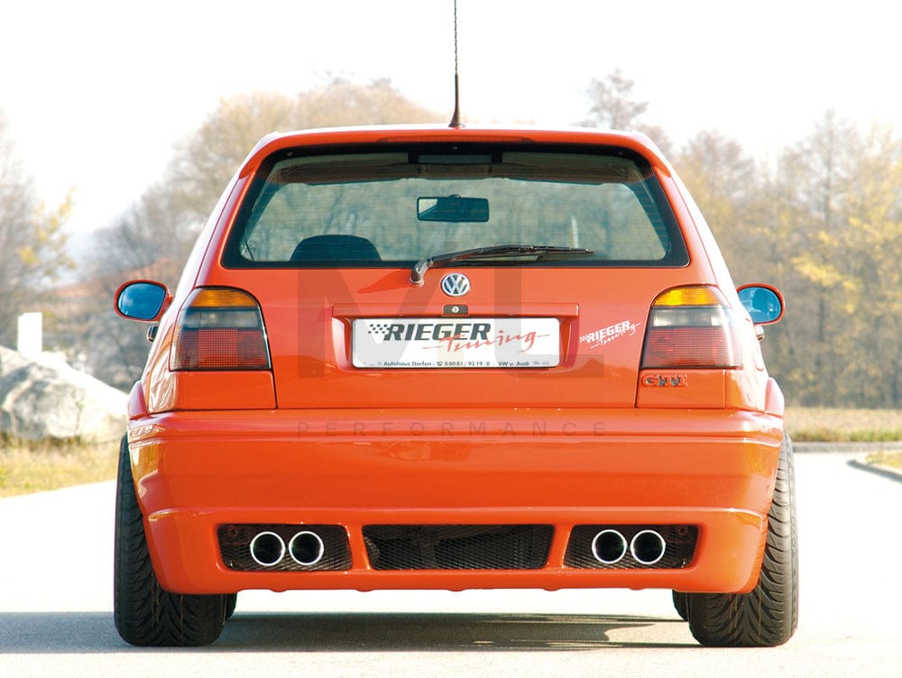 Rieger 00042063 VW Mk3 Golf Rear Bumper 2 | ML Performance EU Car Parts