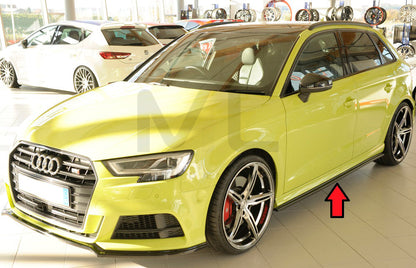 Rieger 00056816 Audi 8V Side Skirt Splitter (A3 & S3) 10 | ML Performance EU Car Parts