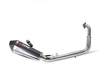 Scorpion RYA95SYSCEO Yamaha YZF-R125 Serket Taper Full System - Carbon Fibre Sleeve | ML Performance EU EU