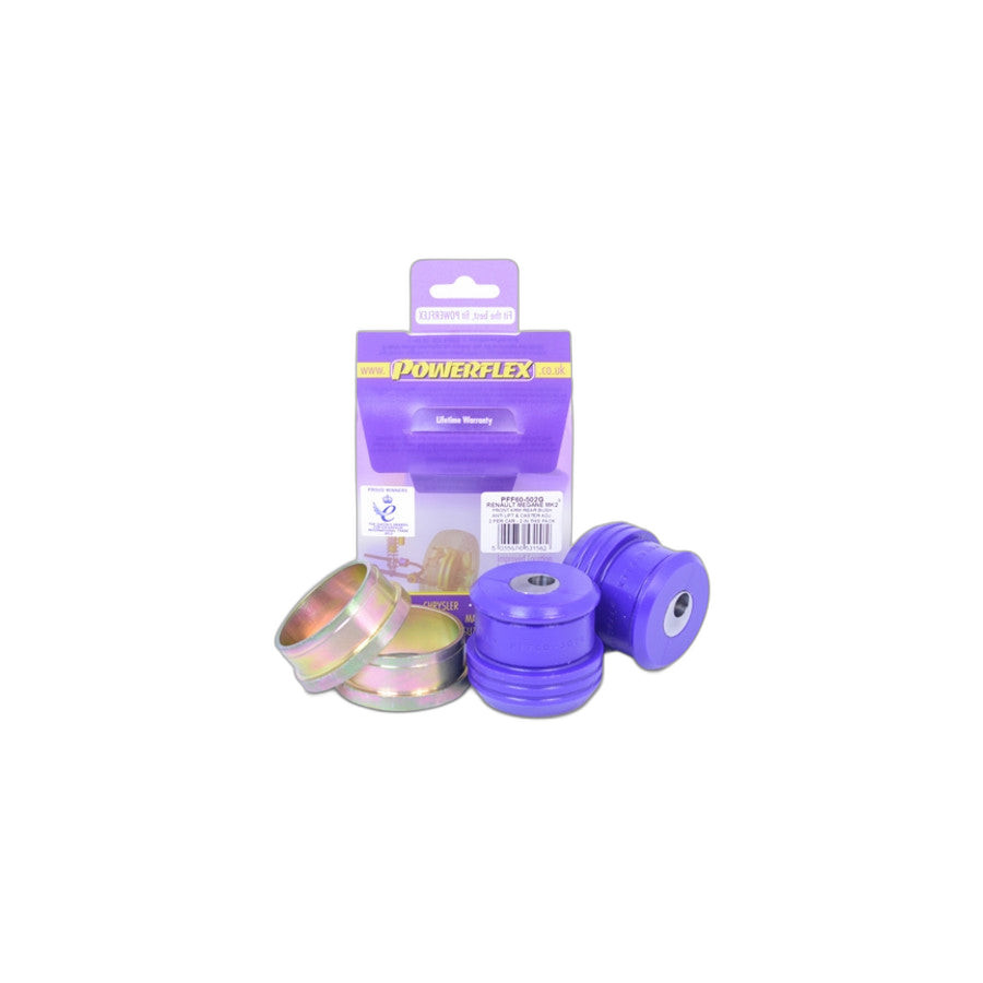 Powerflex PFF60-502G Renault Front Arm Rear Bush Anti-Lift & Caster Offset (Inc. Scenic II & Megane II) | ML Performance EU Car Parts