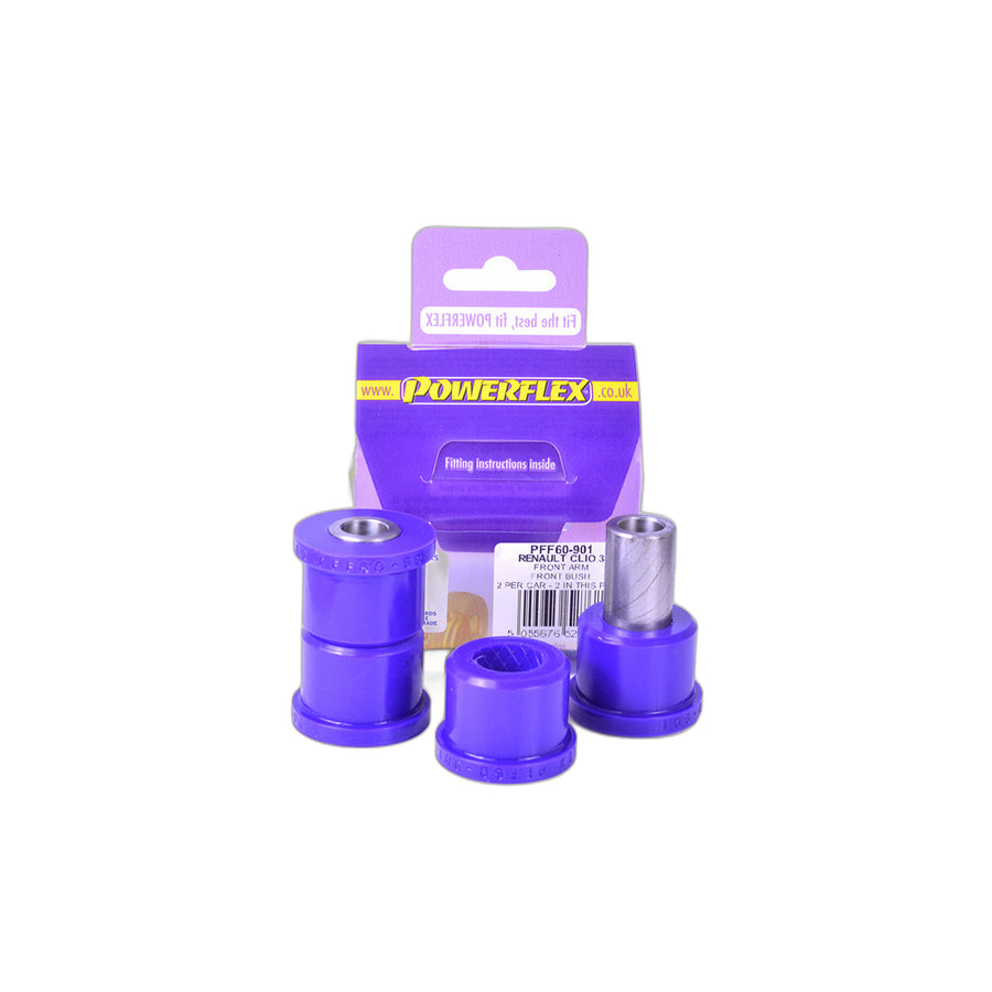 Powerflex PFF60-901 Renault Nissan Front Arm Front Bush (Inc. Clio III, Note / Tiida, Micra) | ML Performance EU Car Parts