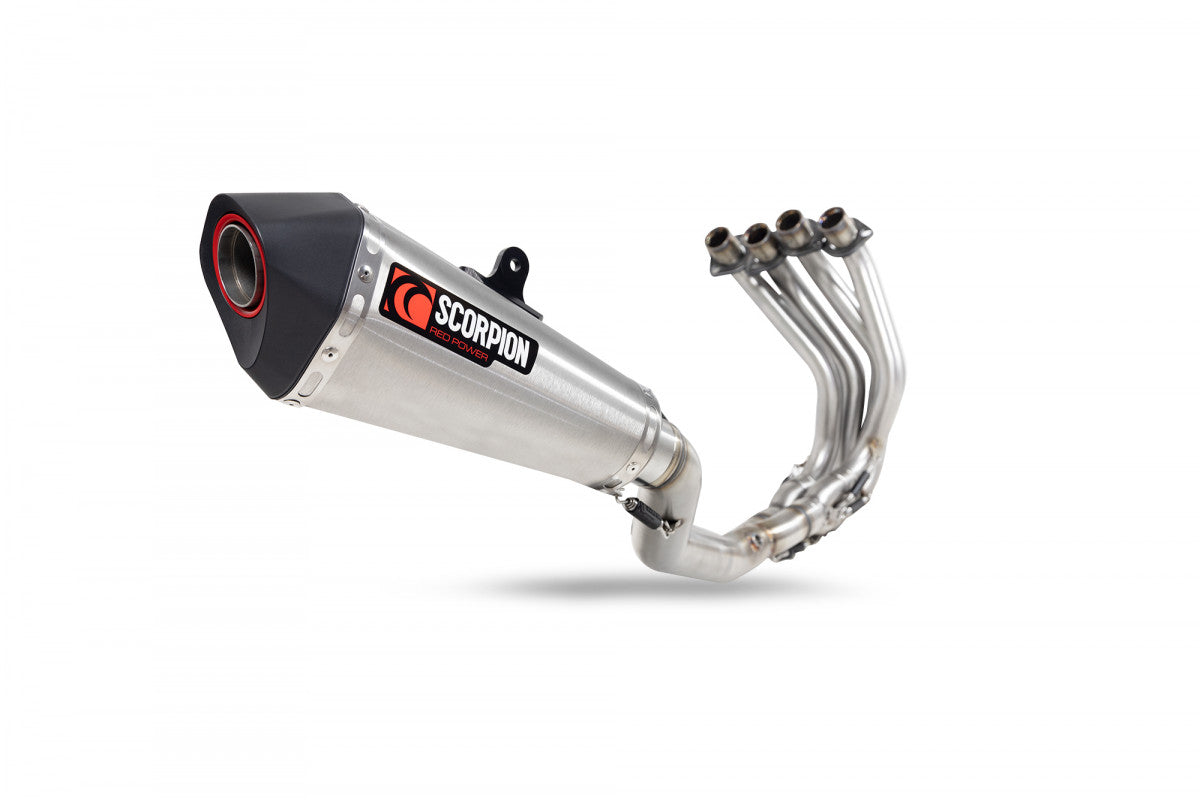 Scorpion RKA141SYSSEO Kawasaki Ninja ZX-25R Serket Taper Full System - Brushed Stainless Steel Sleeve | ML Performance EU EU