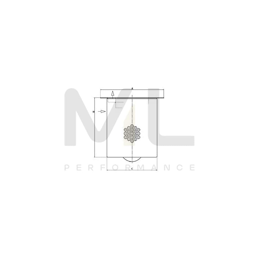 MANN-FILTER LE 39 004 x Filter, compressed air system | ML Performance Car Parts