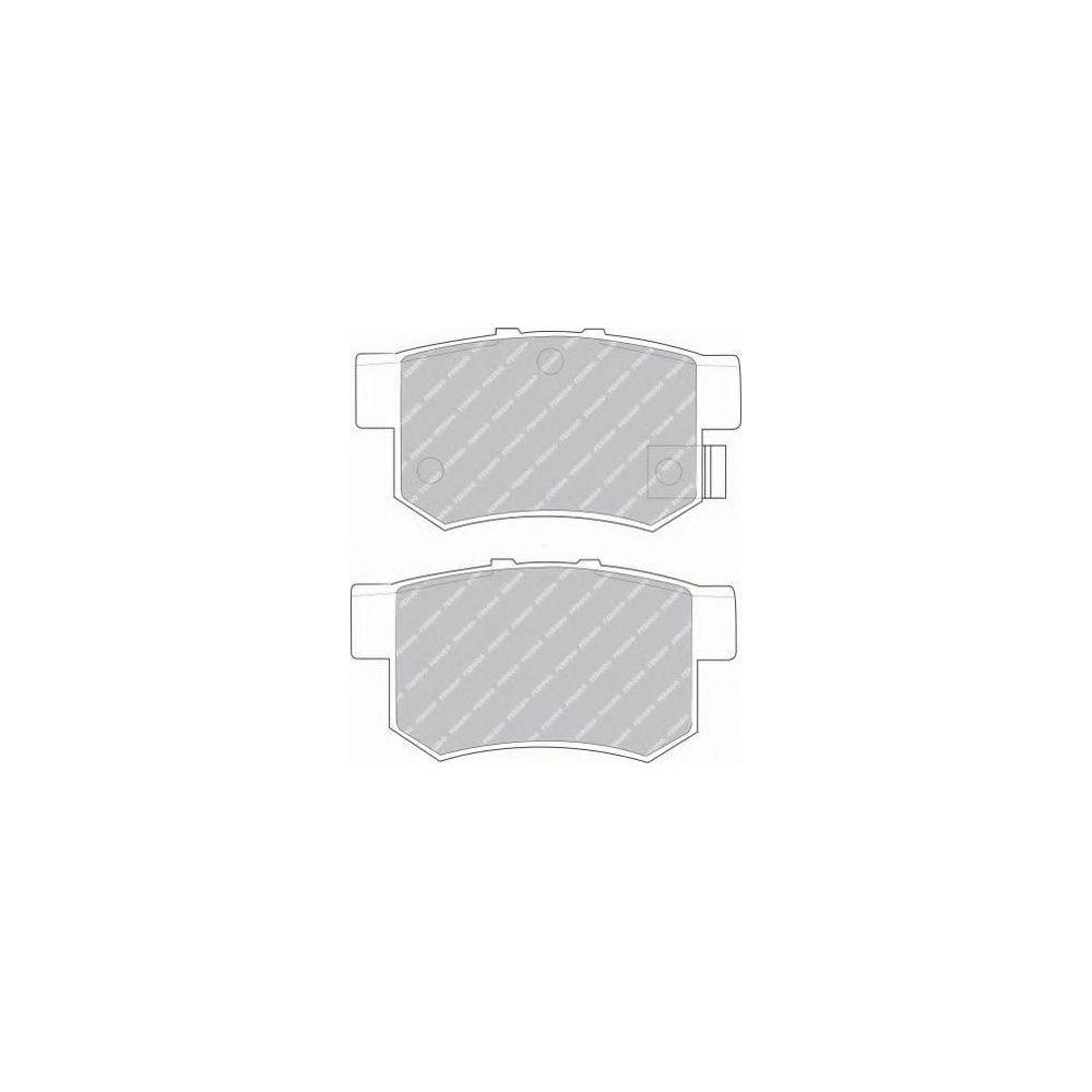 Ferodo Premier Fvr418 Brake Pad Set With Acoustic Wear Warning | ML Performance Car Parts