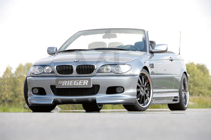 Rieger 00050118 BMW 3 Series E46 Front Splitter 2 | ML Performance EU Car Parts