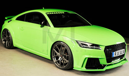 Rieger 00055176 Audi 8J 8J1-FV 8S TTRS Front Splitter 4 | ML Performance EU Car Parts