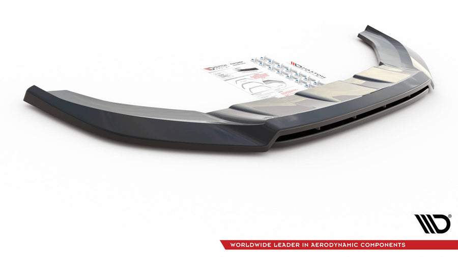 Maxton Design Audi Q3 S-Line 8U (Facelift) Front Splitter V.2