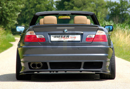 Rieger 00050213 BMW 3 Series E46 Rear Bumper 7 | ML Performance EU Car Parts