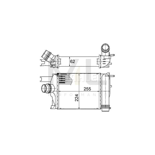 MAHLE ORIGINAL CI 497 000S Intercooler | ML Performance Car Parts