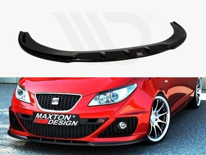 Maxton Design SE-IB-4-FR-FD1T Front Splitter Seat Ibiza Fits | ML Performance UK Car Parts