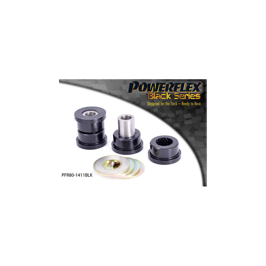 Powerflex PFR80-1411BLK Vauxhall - Opel Holden Chevrolet Buick Rear Panhard Rod Outer Bush (Inc. Zafira C, Cascada, Astra, Cruze) | ML Performance EU Car Parts