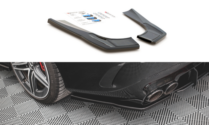 Maxton Design ME-CLA-118-AMG-RSD1T Rear Side Splitters Mercedes Benz CLA 35/45 AMG Aero C118 | ML Performance UK Car Parts
